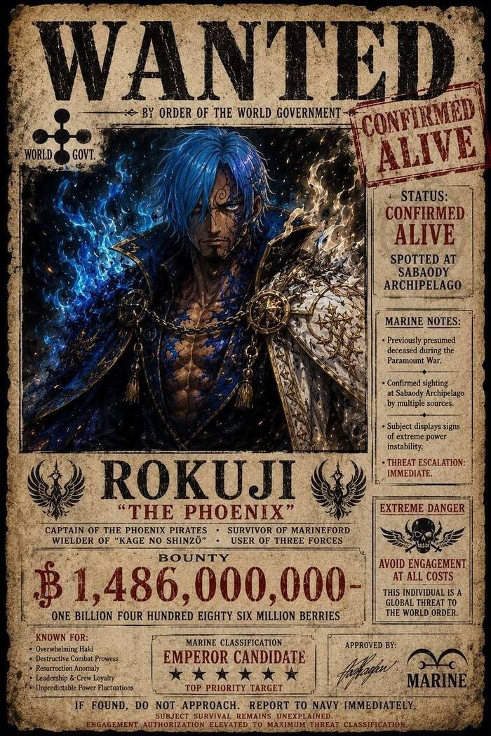 Wanted Poster — ฿1,486,000,000