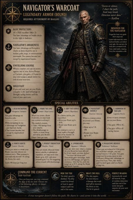 Navigator's Warcoat