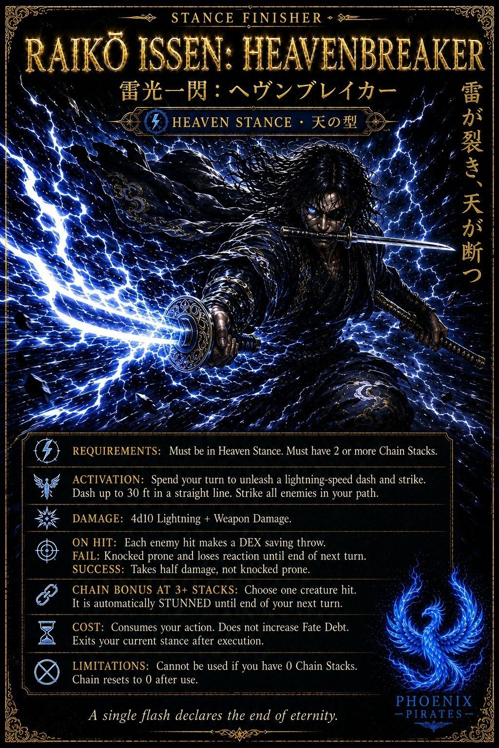 Raikō Issen: Heavenbreaker