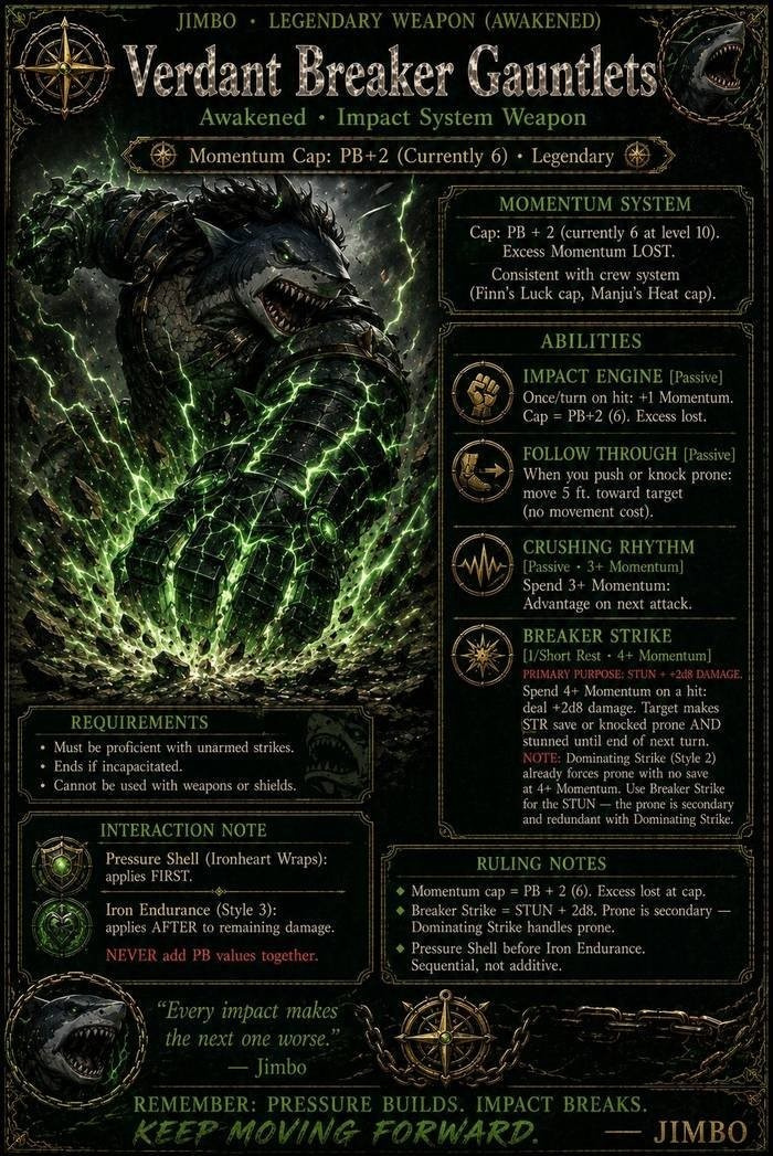 Verdant Breaker Gauntlets