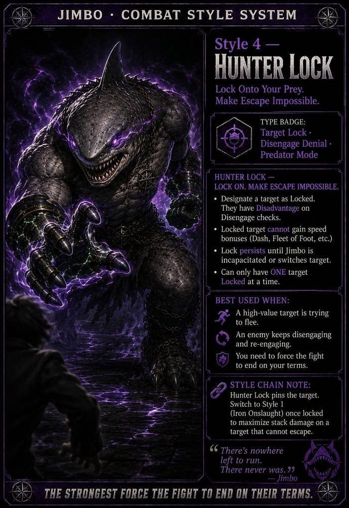 Style 4 — Hunter Lock
