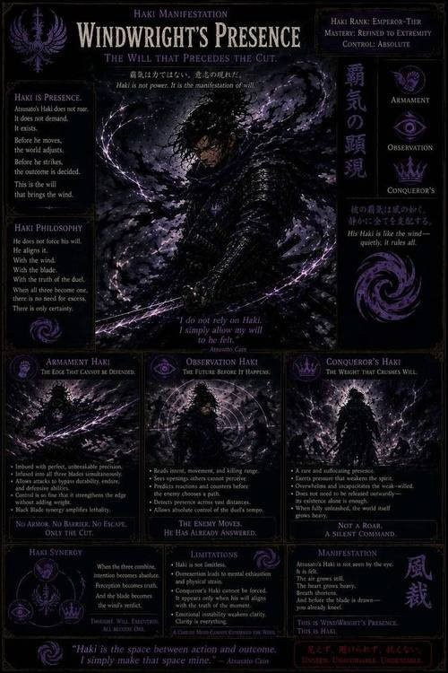 Windwright's Presence — All 3 Haki